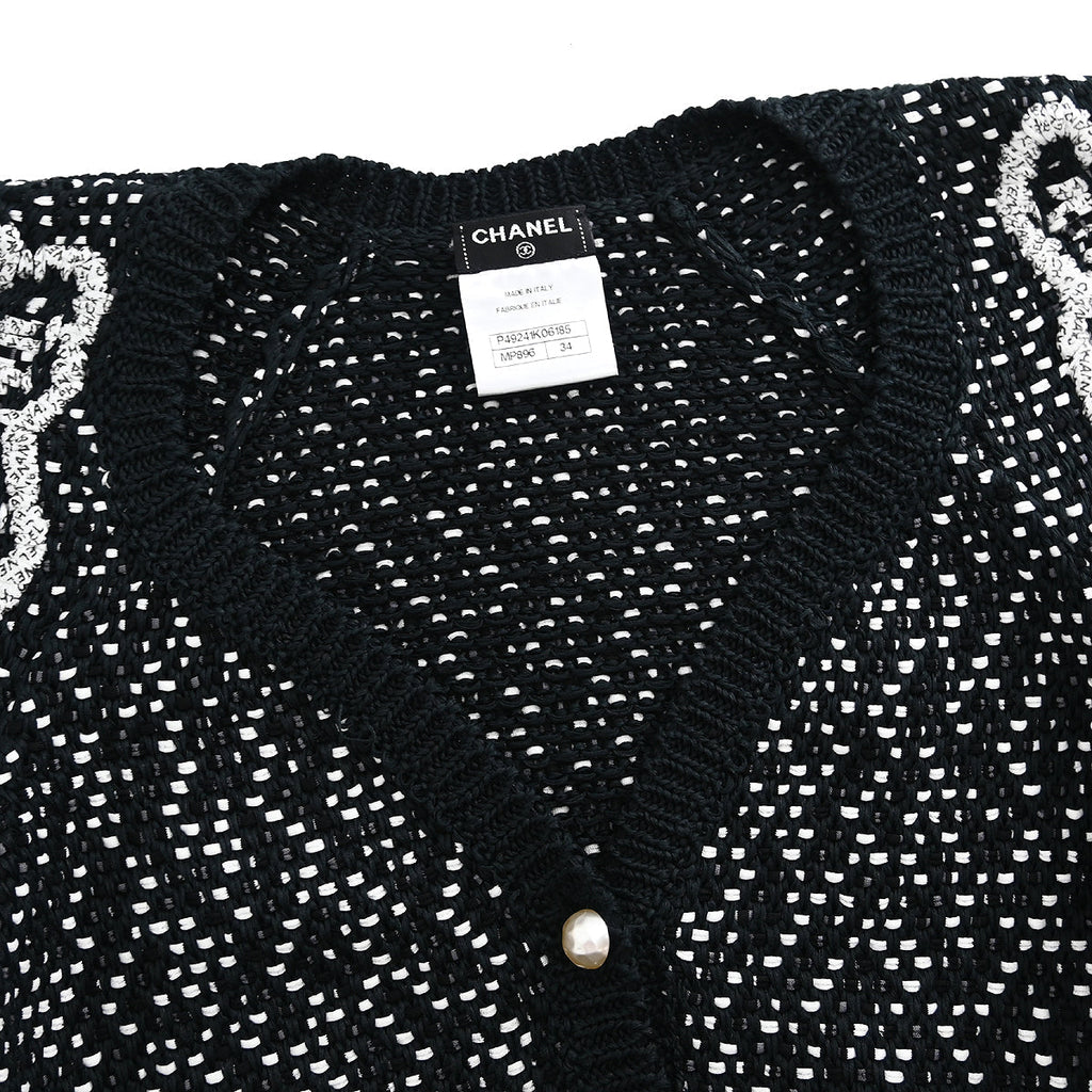 Chanel 2014-2015 Cardigan Black #34