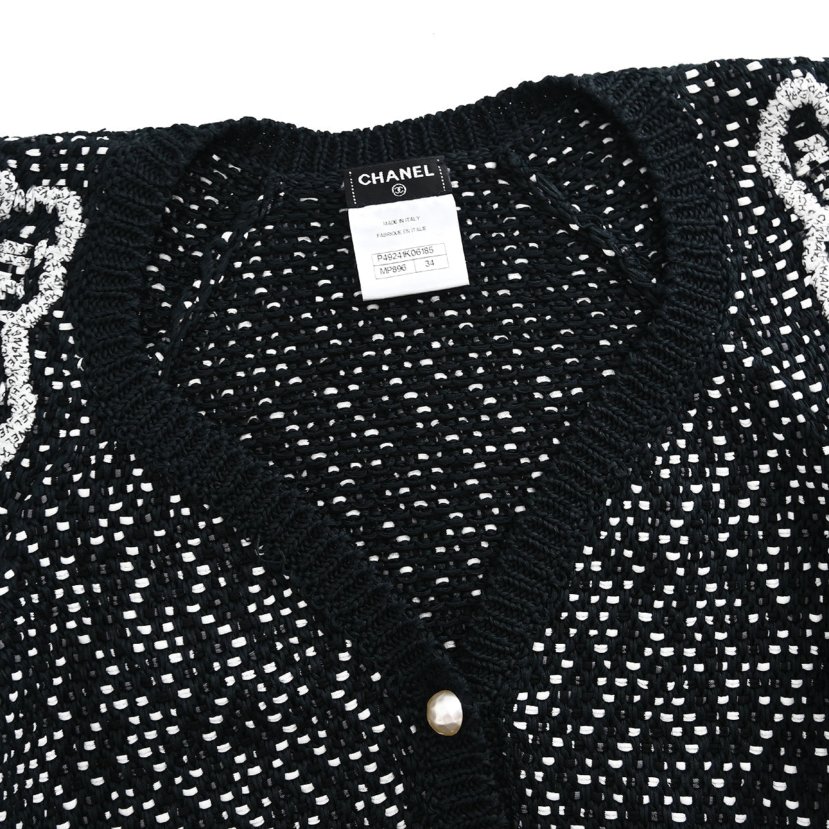 Chanel 2014-2015 Cardigan Black #34