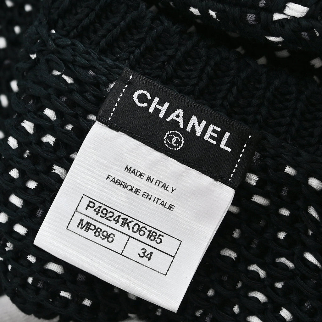 Chanel 2014-2015 Cardigan Black #34