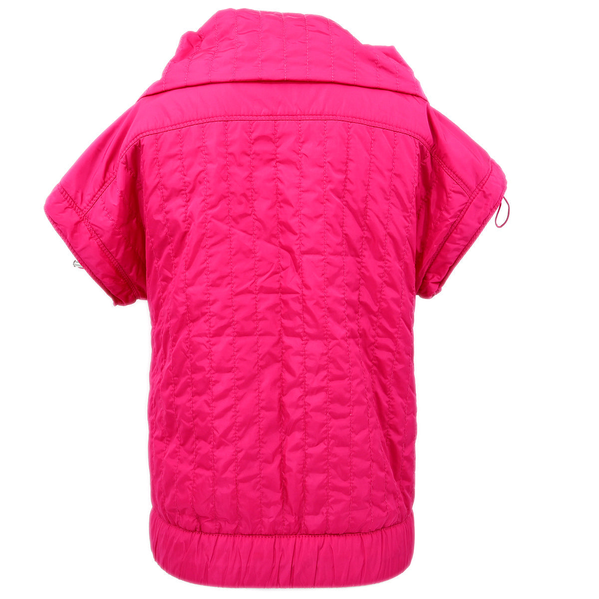 Chanel 2012 Zip Up Short Sleeve Jacket Pink #34