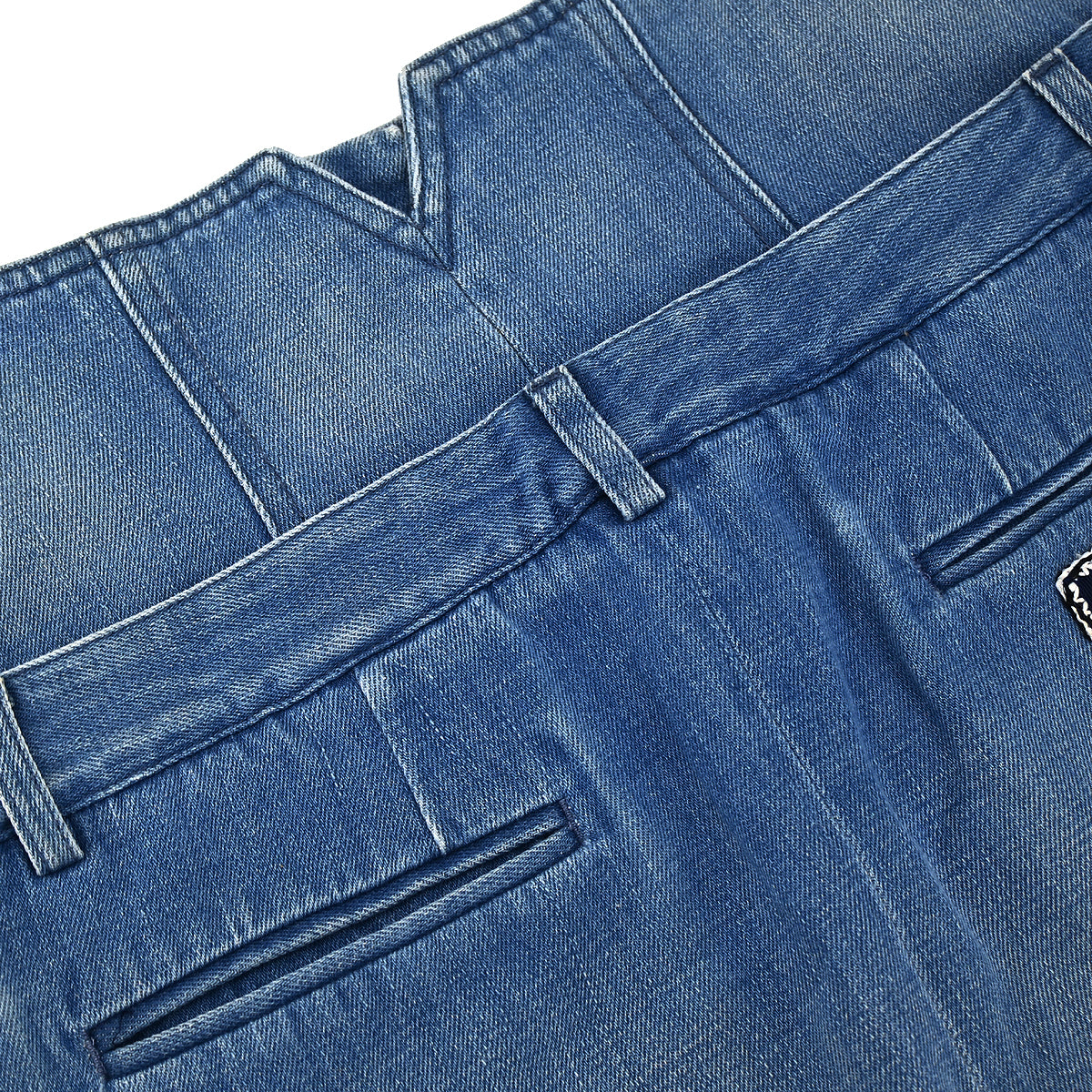 Chanel 2016 Denim Blue Skirt #36
