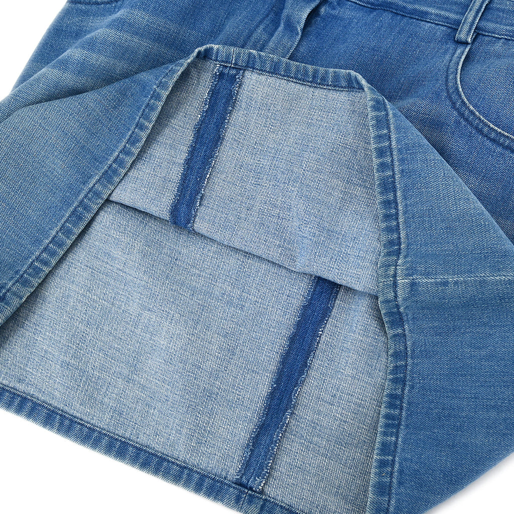 Chanel 2016 Denim Blue Skirt #36