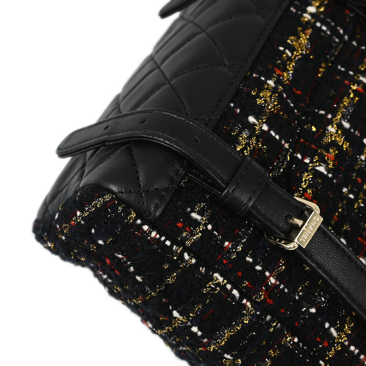 Chanel 2019 Black Tweed Mini Urban Spirit Backpack