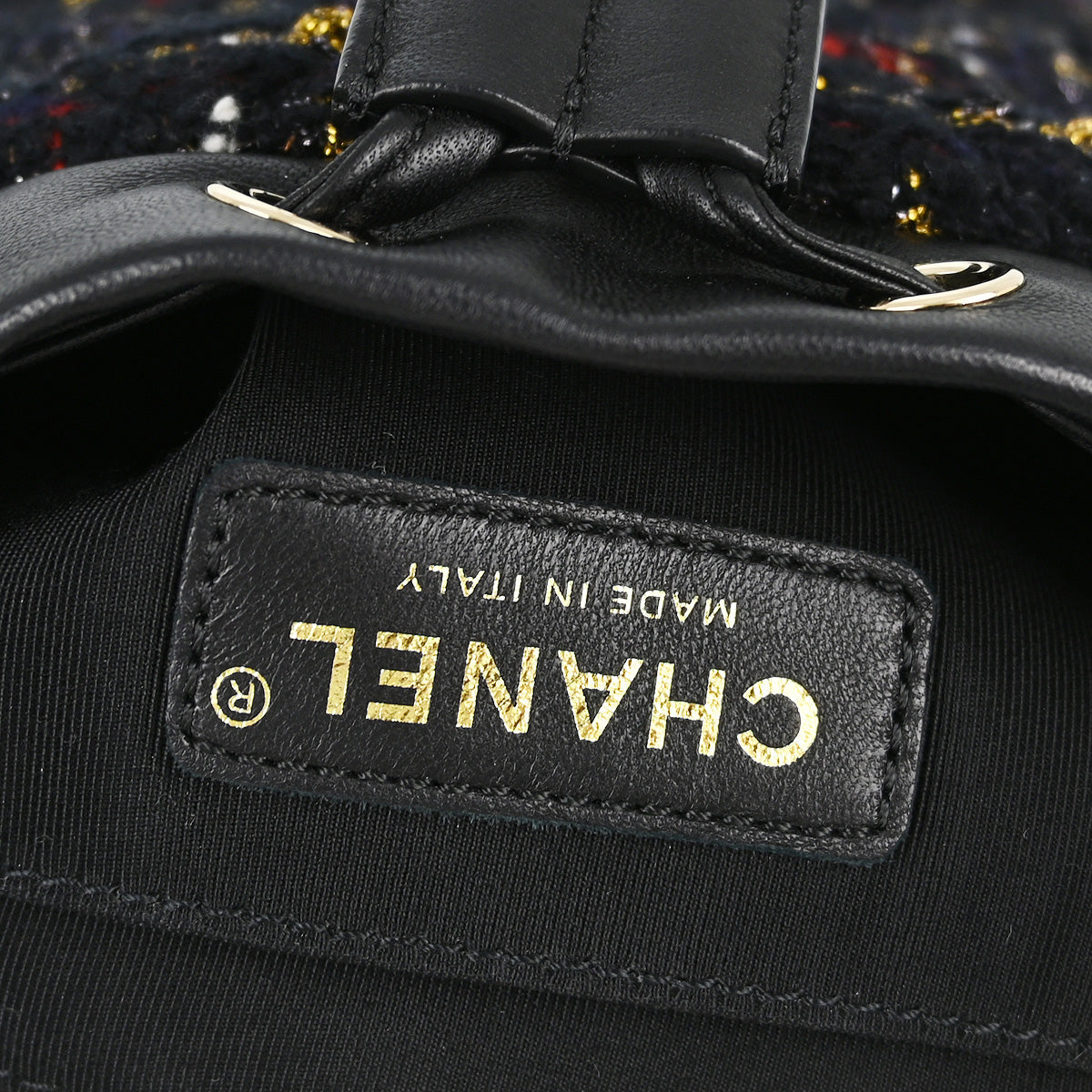 Chanel 2019 Black Tweed Mini Urban Spirit Backpack