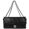 Chanel 2010-2011 Calfskin Icon Single Flap Shoulder Bag