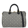 Louis Vuitton 2010 Gray Monogram Idylle Speedy Bandouliere 30 M56703