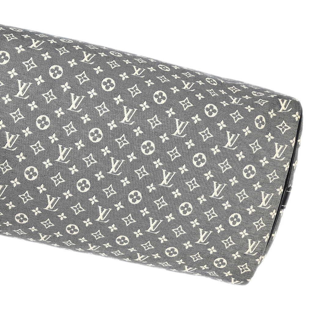 Louis Vuitton 2010 Gray Monogram Idylle Speedy Bandouliere 30 M56703