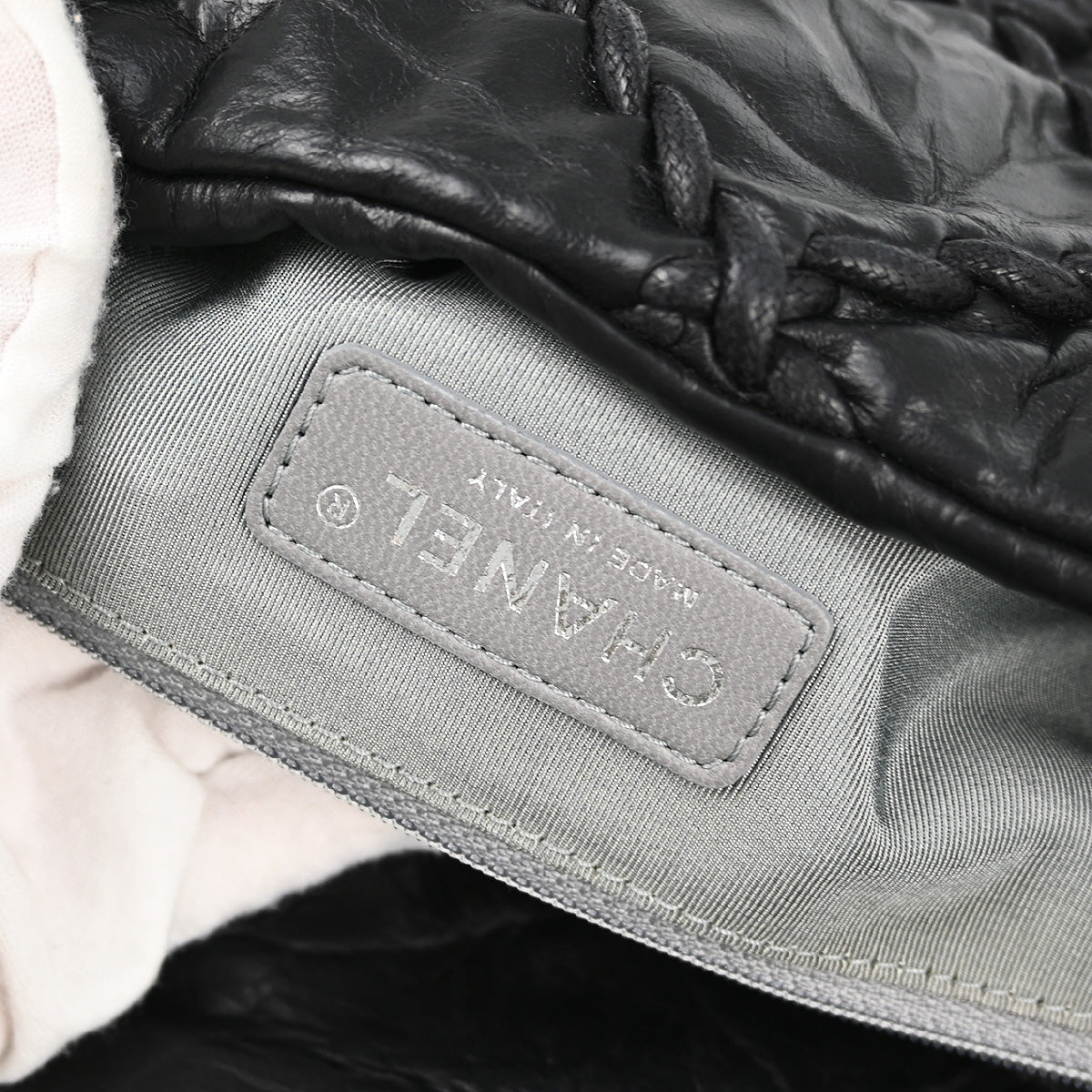 Chanel 2010-2011 Black Calfskin Ultra Stitch Chain Shoulder Bag