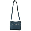 Hermes * 2013 Blue Tempete Matte Niloticus Crocodile Jypsiere 28 Shoulder Bag
