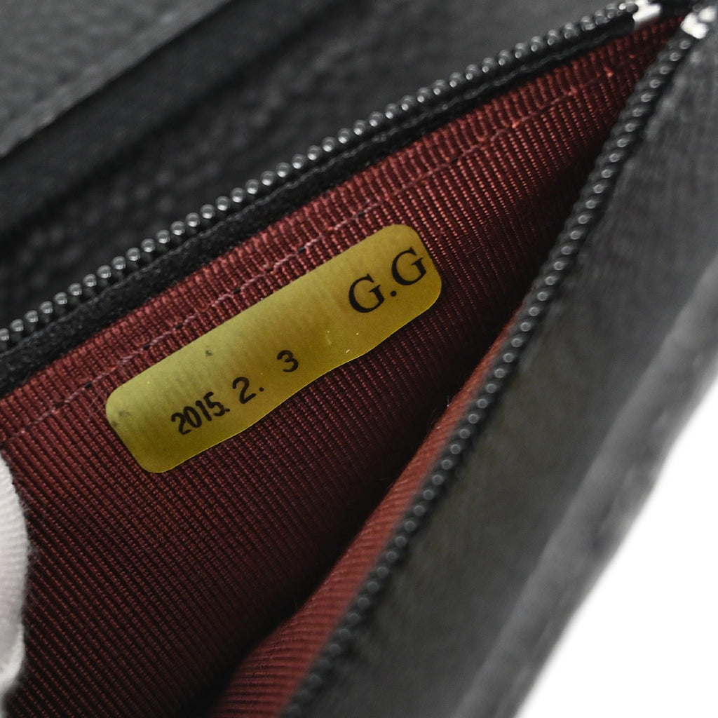 Chanel 2014 Black Caviar Classic WOC Shoulder Wallet Bag