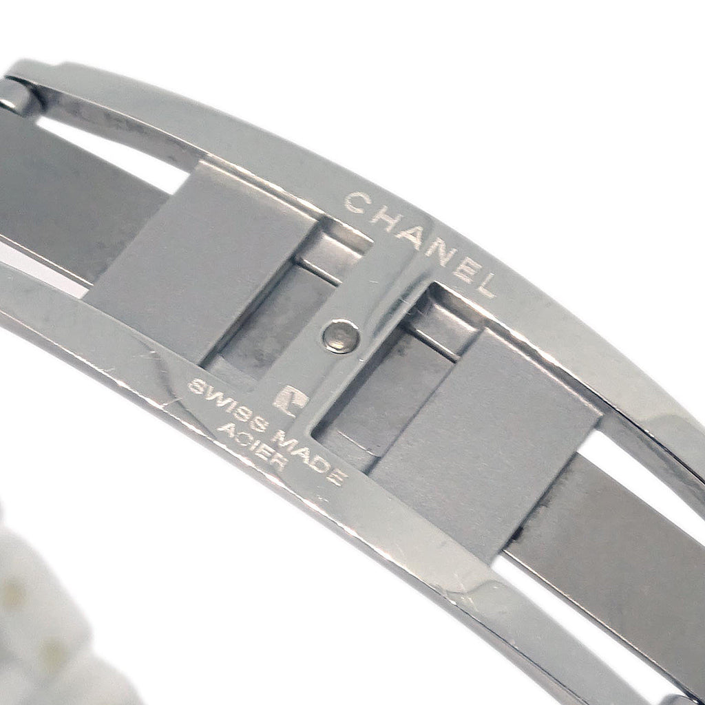 Chanel Ref.H0967 2008 J12 34mm Quartz Watch Ceramic Diamond