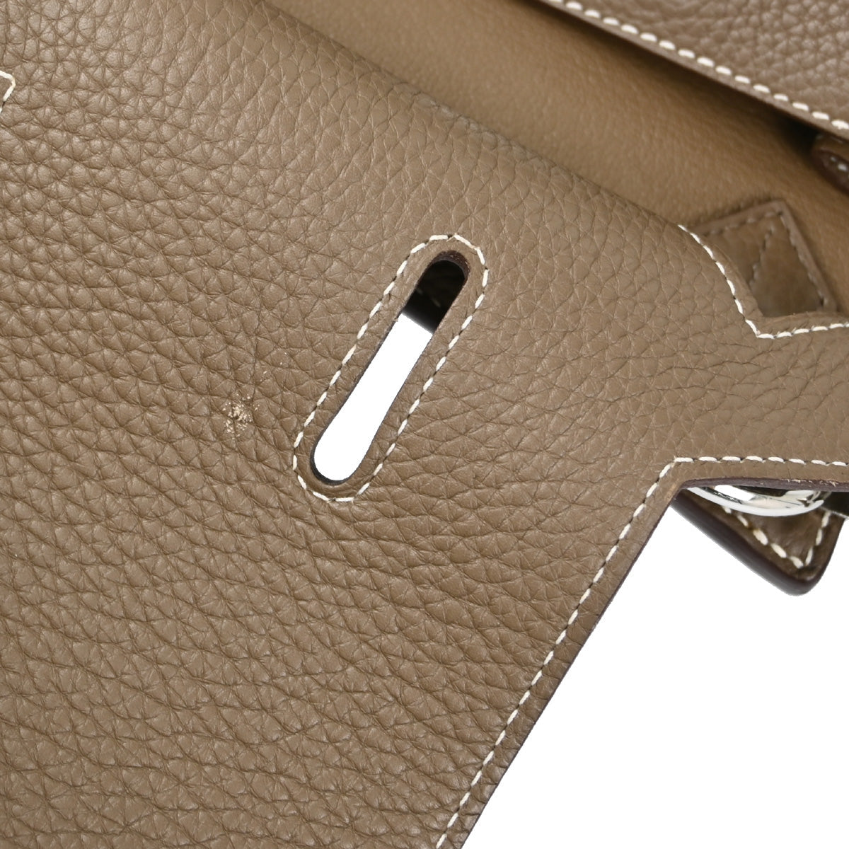 Hermes 2015 Etoupe Taurillon Clemence Jypsiere 31 Shoulder Bag