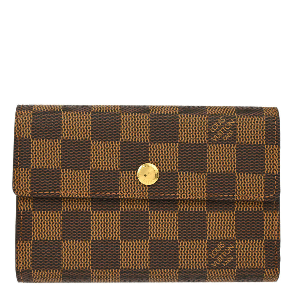 Louis Vuitton 2010 Damier Portefeuille Alexandra Wallet N63067