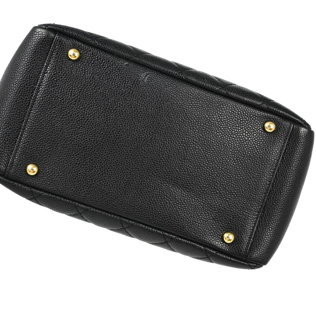 Chanel 2010-2011 Black Caviar Petit Timeless Tote PTT