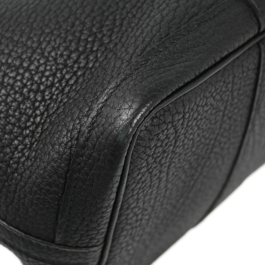 Hermes 2015 Black Negonda Garden Party TPM Tote Handbag