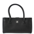 Chanel 2014-2015 Black Deerskin Executive Cerf Tote Shoulder Bag