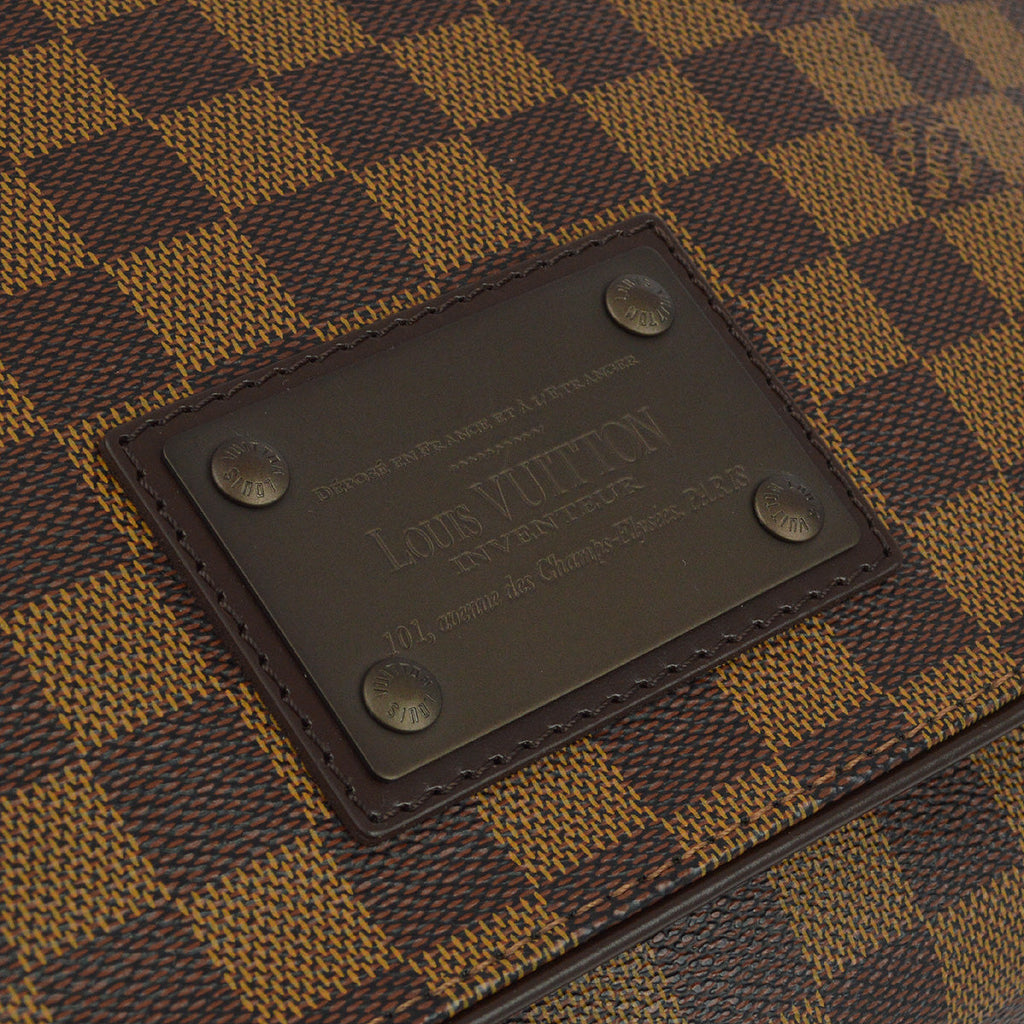 Louis Vuitton 2011 Damier Brooklyn GM Messenger Bag N51212