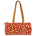 Louis Vuitton Yayoi Kusama 2012 Red Vernis Dot Infinity Papillon Handbag M91425