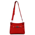 Hermes 2013 Red Taurillon Clemence Jypsiere 31 Shoulder Bag