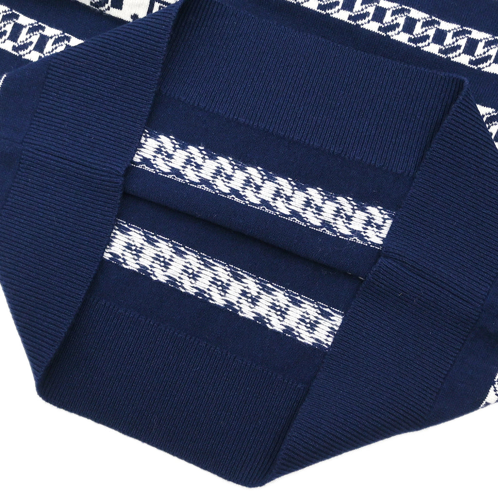 Chanel 2017 Sweater Knit Navy #42