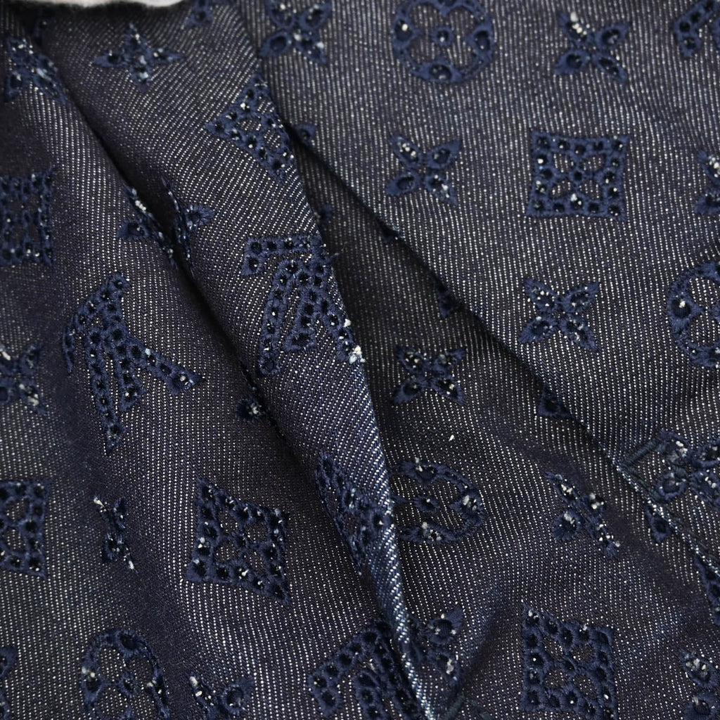 Louis Vuitton 2010 Denim Skirt Navy #34