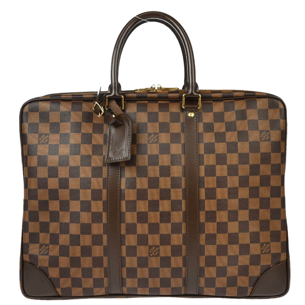 Louis Vuitton 2012 Damier Porte Documents Voyage Handbag N41124