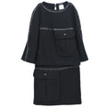 Chanel 2013-2014 Setup Suit Top Skirt Black #36