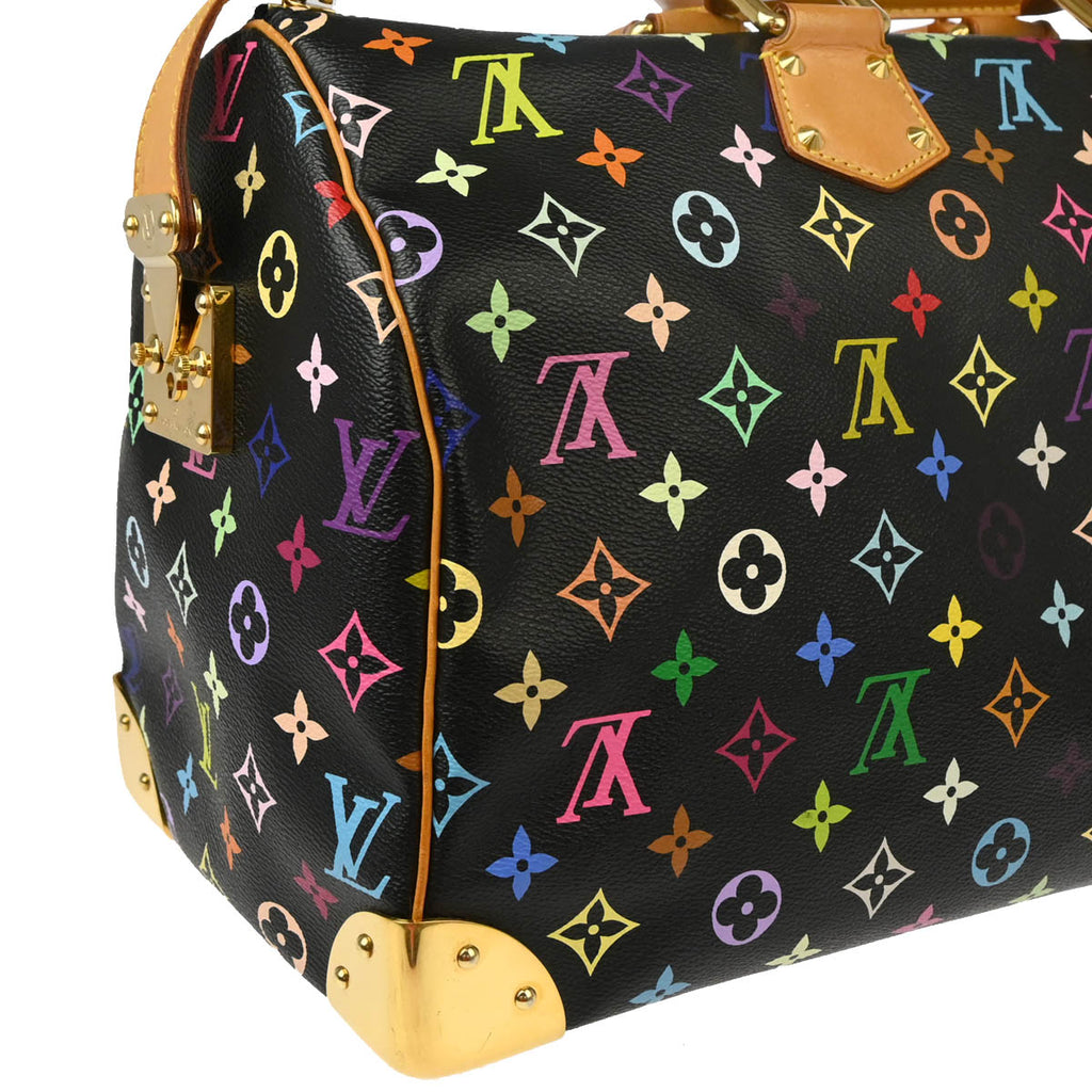 Louis Vuitton 2011 Monogram Multi Color Speedy 40 M93217