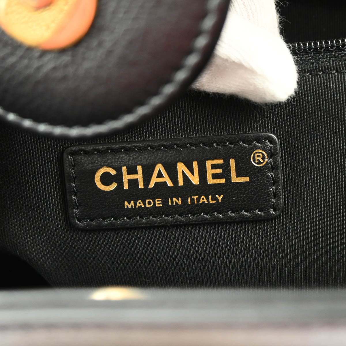 Chanel 2017 Black Caviar Straight Lines Shopping Tote 2way Handbag