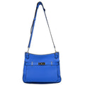 Hermes 2013 Blue Taurillon Clemence Jypsiere 34 Shoulder Bag