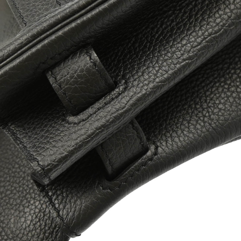Hermes 2014 Black Togo Kelly 35 Retourne 2way Shoulder Handbag