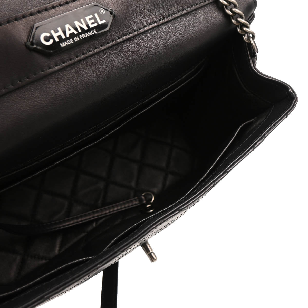 Chanel 2016-2017 Black Lambskin Urban Luxury 2way Handbag