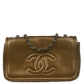 Chanel 2011 Bronze Caviar Timeless Full Flap Shoulder Bag