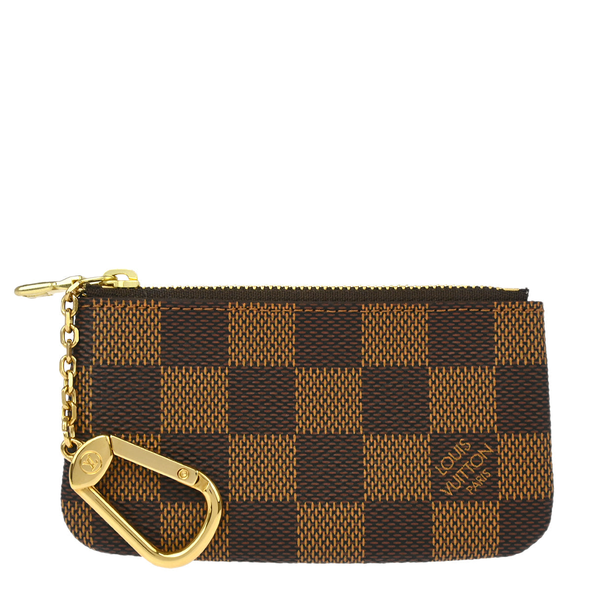 Louis Vuitton 2017 Damier Pochette Cles Coin Case Wallet Purse N62658
