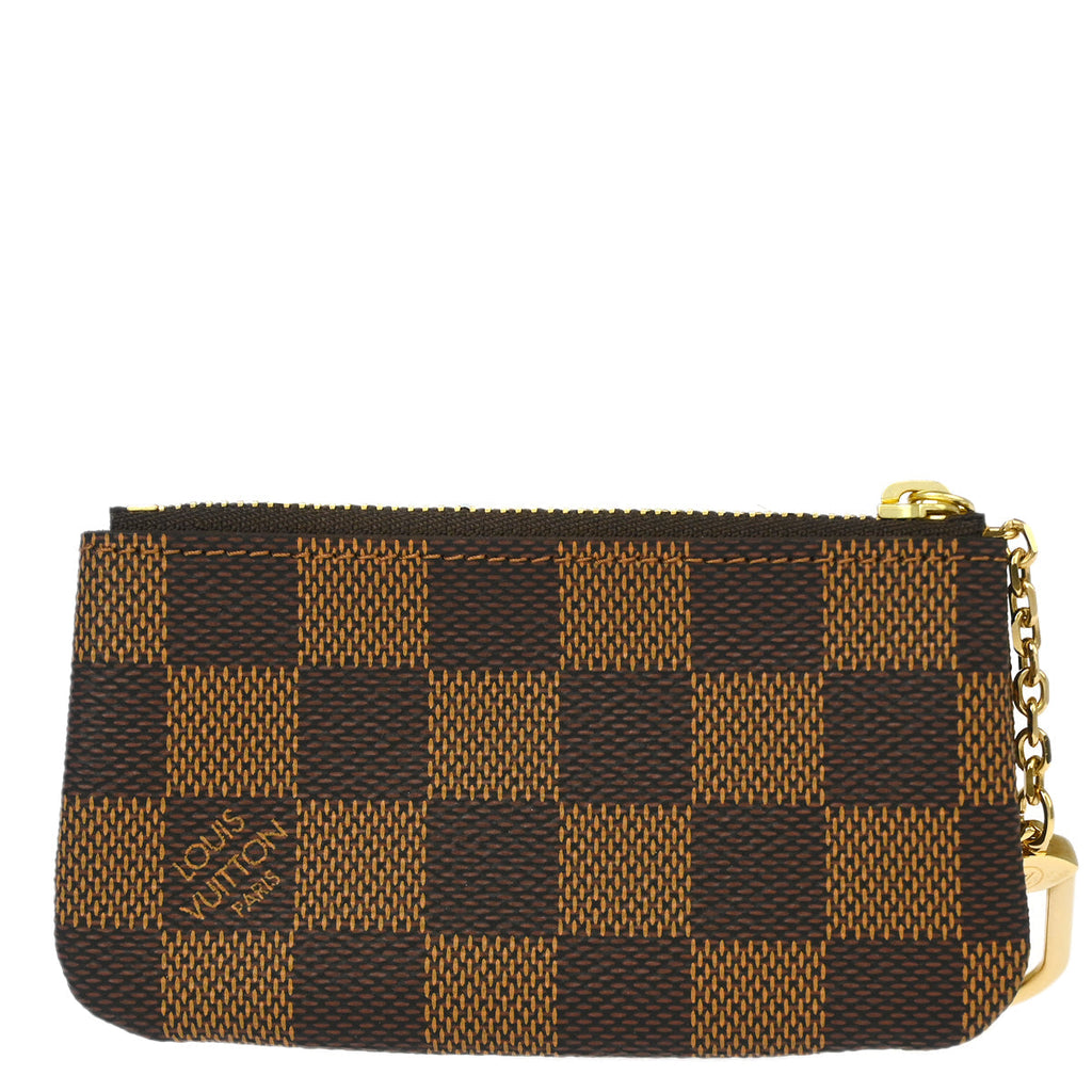 Louis Vuitton 2017 Damier Pochette Cles Coin Case Wallet Purse N62658
