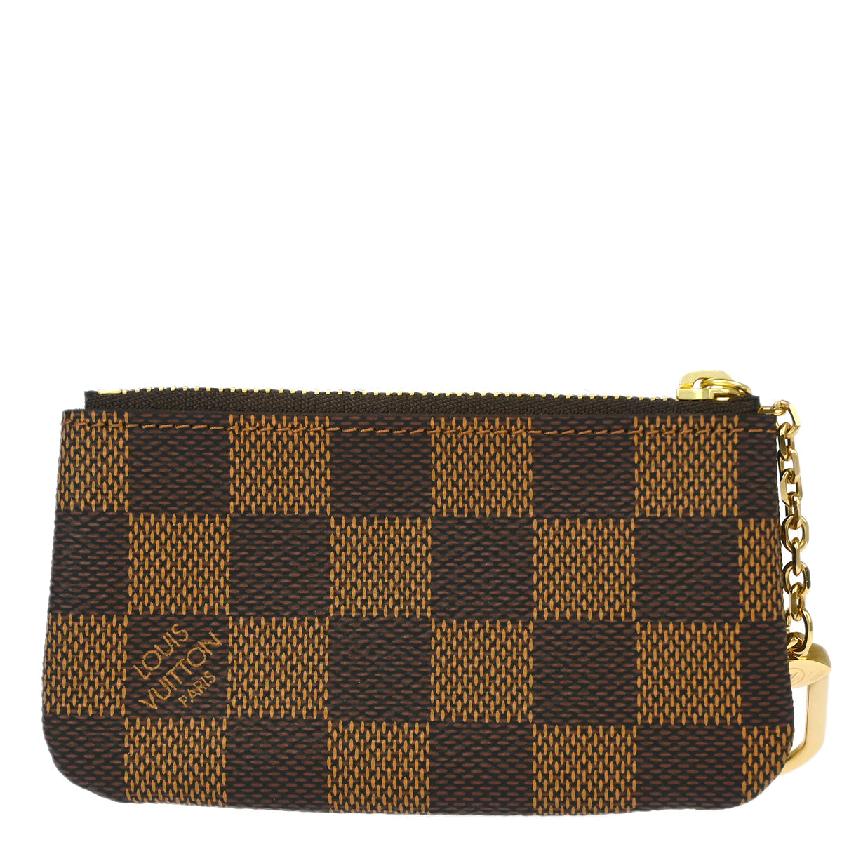 Louis Vuitton 2017 Damier Pochette Cles Coin Case Wallet Purse N62658