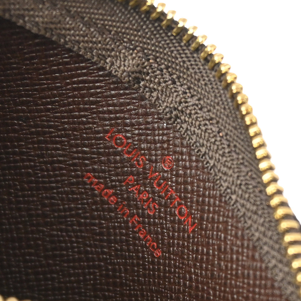 Louis Vuitton 2017 Damier Pochette Cles Coin Case Wallet Purse N62658