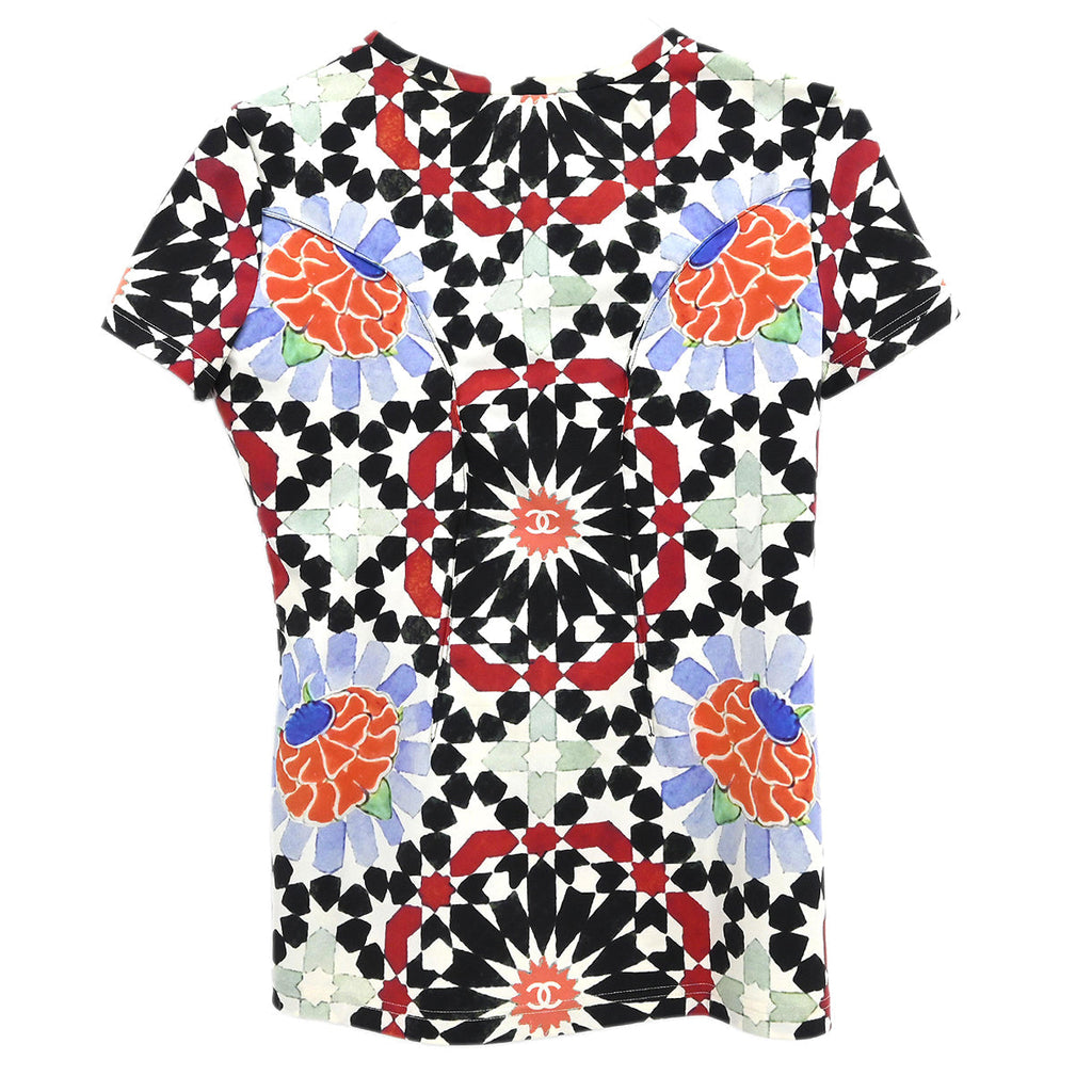Chanel 2014-2015 T-shirt Black White #36