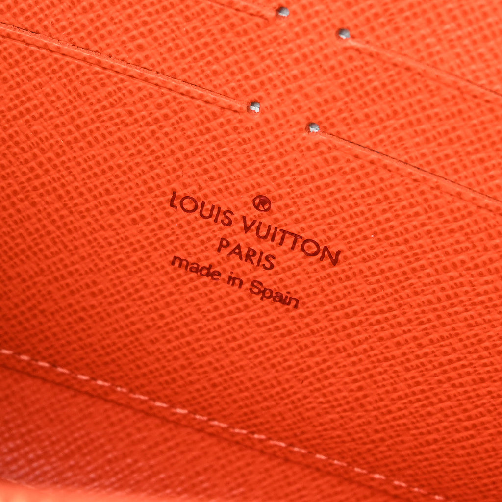 Louis Vuitton 2012 White Multicolor Zippy Wallet M60274