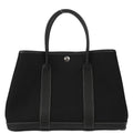 Hermes 2013 Toile Officier Black Garden Party TPM Tote Handbag