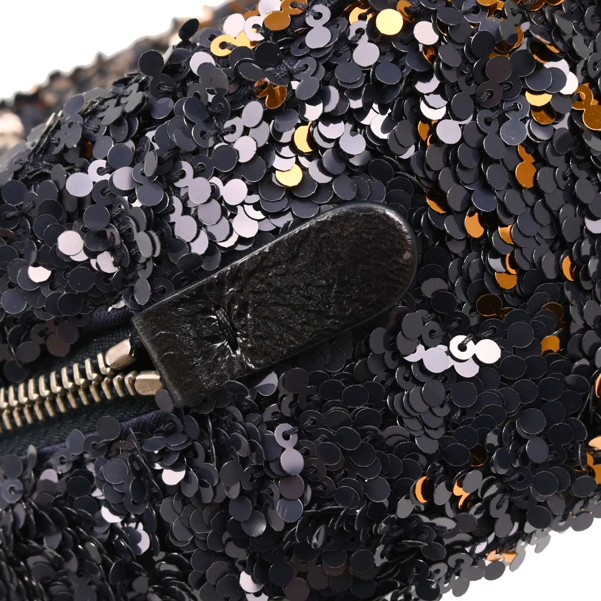 Chanel 2018-2019 Paris-Hamburg Navy Sequins 2way Shoulder Handbag