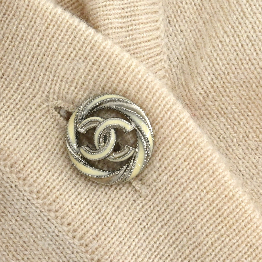 Chanel 2010 Cardigan Beige #36