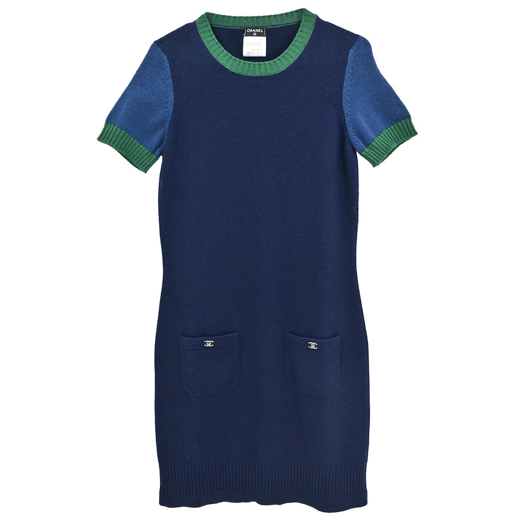 Chanel 2011-2012 Dress Navy #36