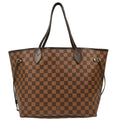 Louis Vuitton 2011 Damier Neverfull MM Shoulder Tote Bag N51105