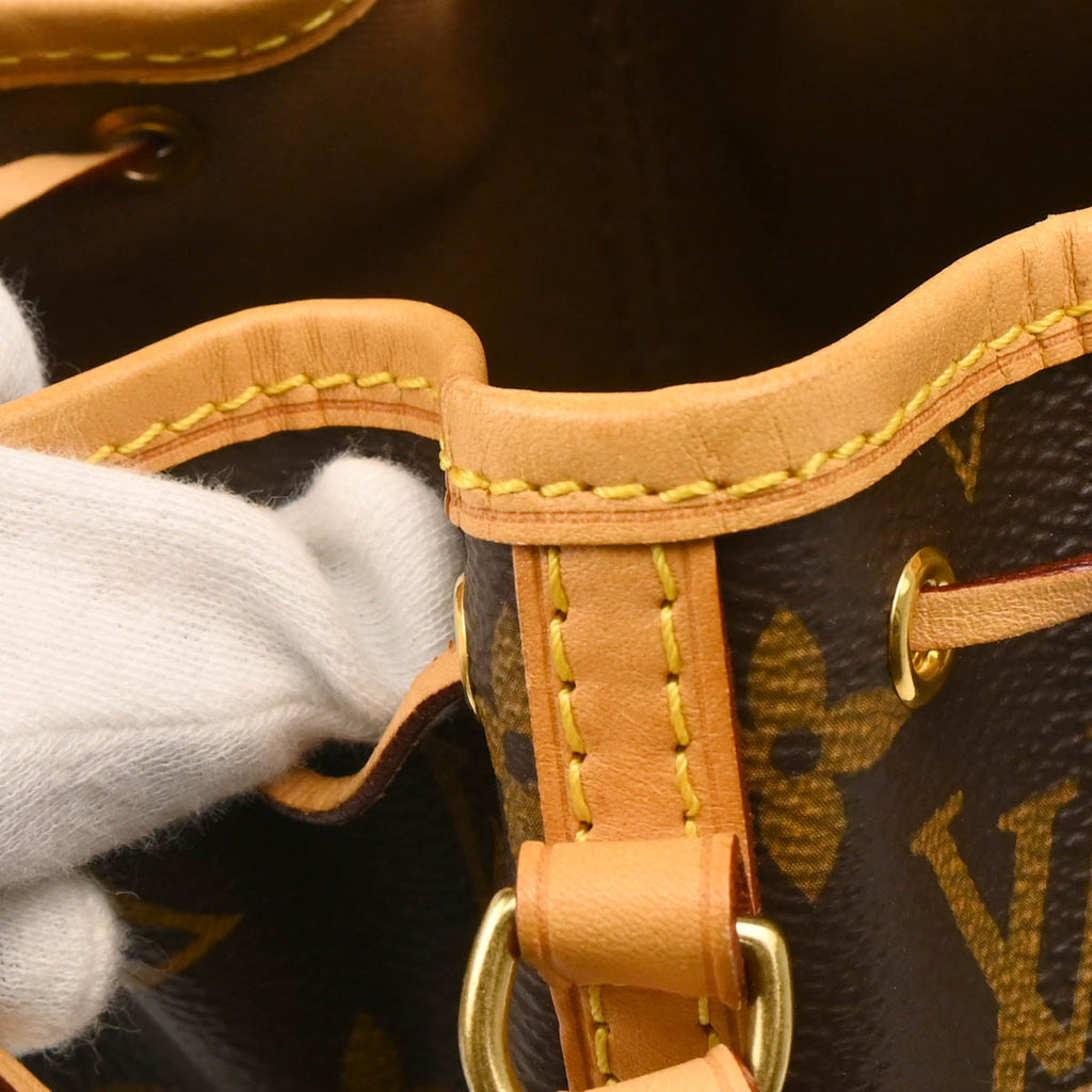 Louis Vuitton 2015 Monogram Nano Noe Shoulder Bag M41346