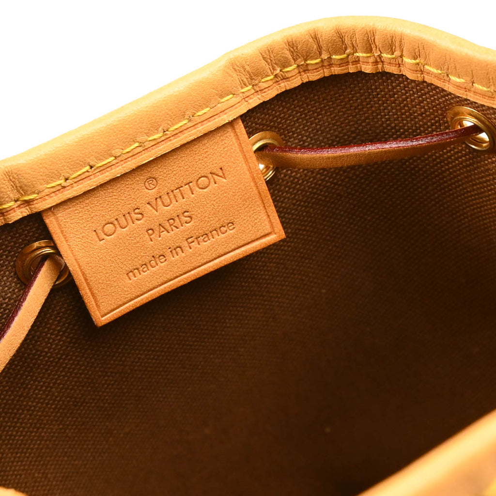 Louis Vuitton 2015 Monogram Nano Noe Shoulder Bag M41346