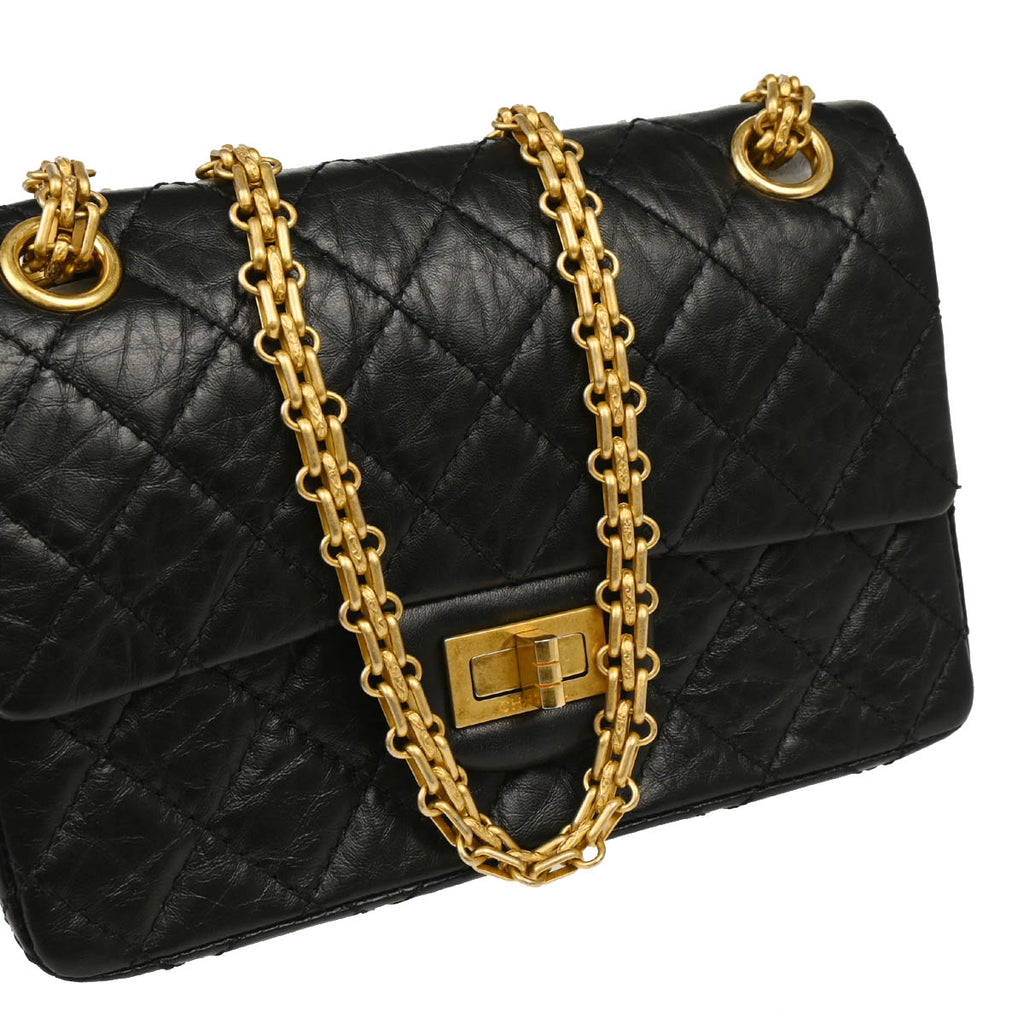 Chanel 2019 Black Calfskin Mademoiselle Lock Shoulder Bag