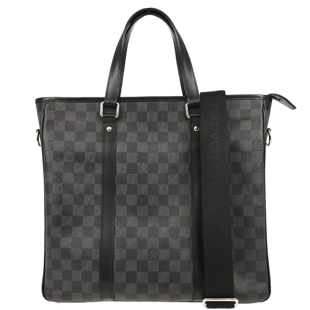 Louis Vuitton 2013 Damier Graphite Tadao PM 2way Shoulder Tote Handbag N41259