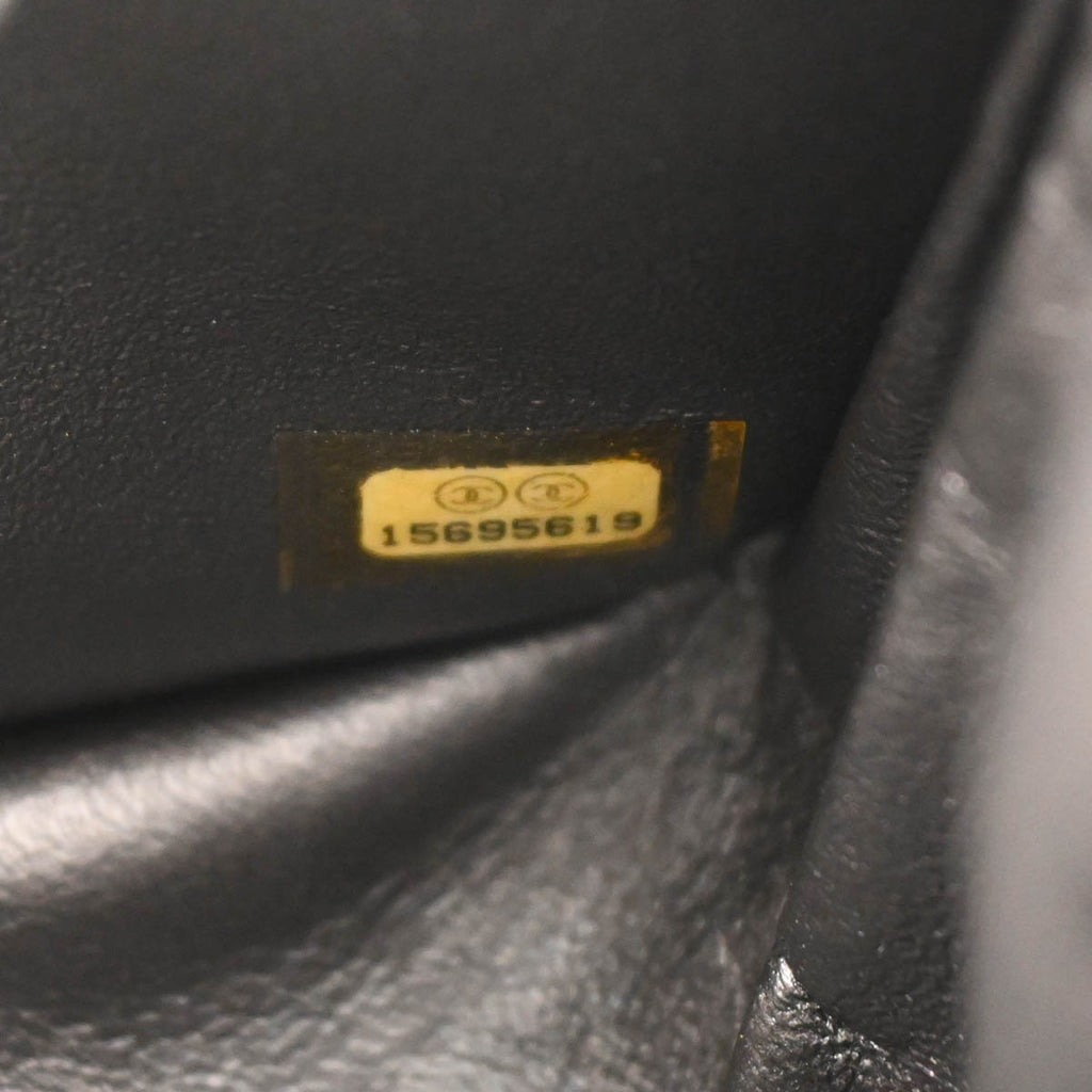 Chanel 2011 Brown Lambskin 2.55 Double Flap Shoulder Bag