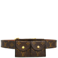 Louis Vuitton 2011 Ceinture Pochette Duo Waist Bum Bag M9836S #100/40